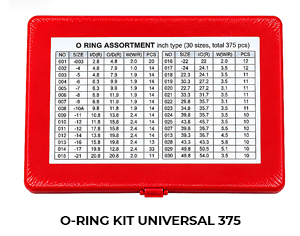 O-RING KIT UNIVERSAL 常规 375